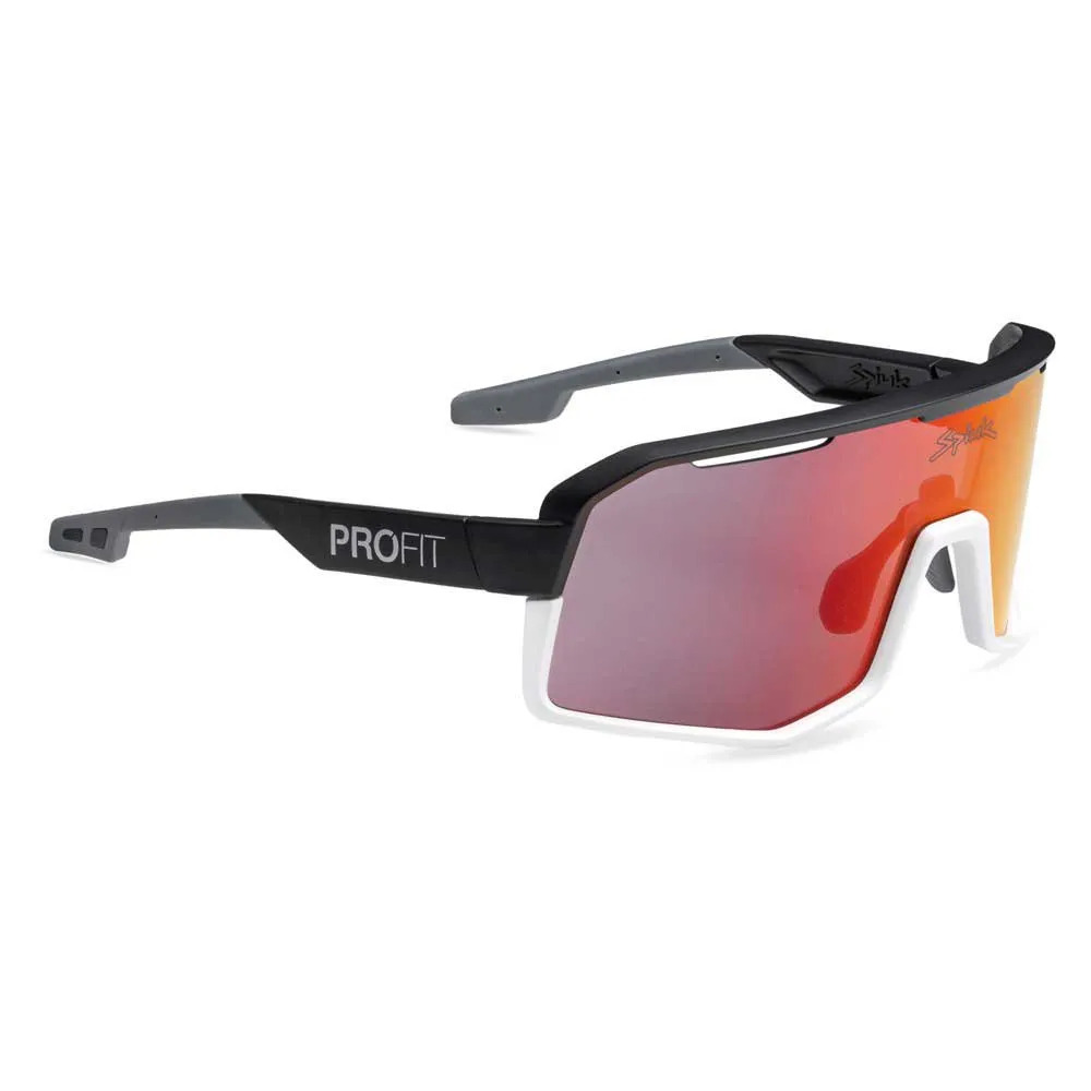 Occhiali Spiuk Profit V3 Nero/Bianco Lente a Specchio